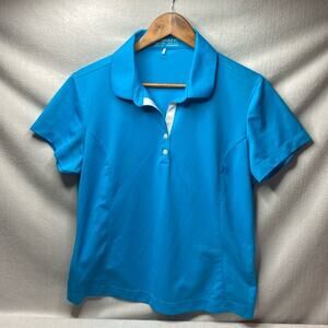 Nike Golf Blue Short Sleeve Polo size  Large 12-14